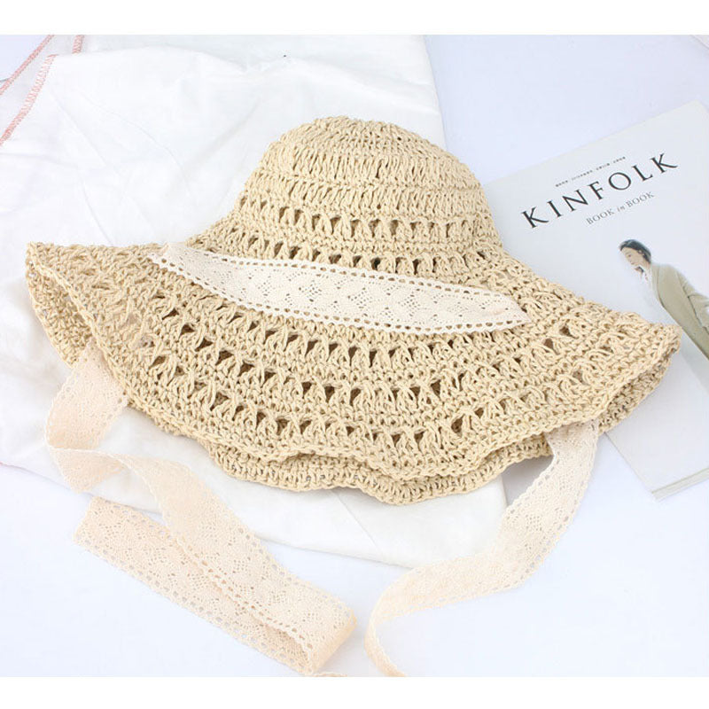 Summer Foldable Handmade Hat Korean Style