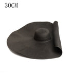 Fashionable Oversized Foldable Straw Hat