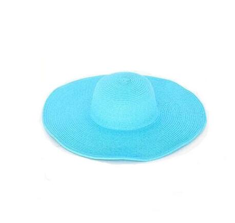 Foldable big brim hat