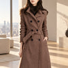 Women's  double-breasted winter coat